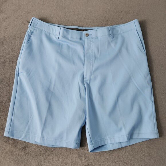 ProTour Men's Golf Shorts Size 42 Sky Blue Comfort Stretch 8" - Picture 1 of 9